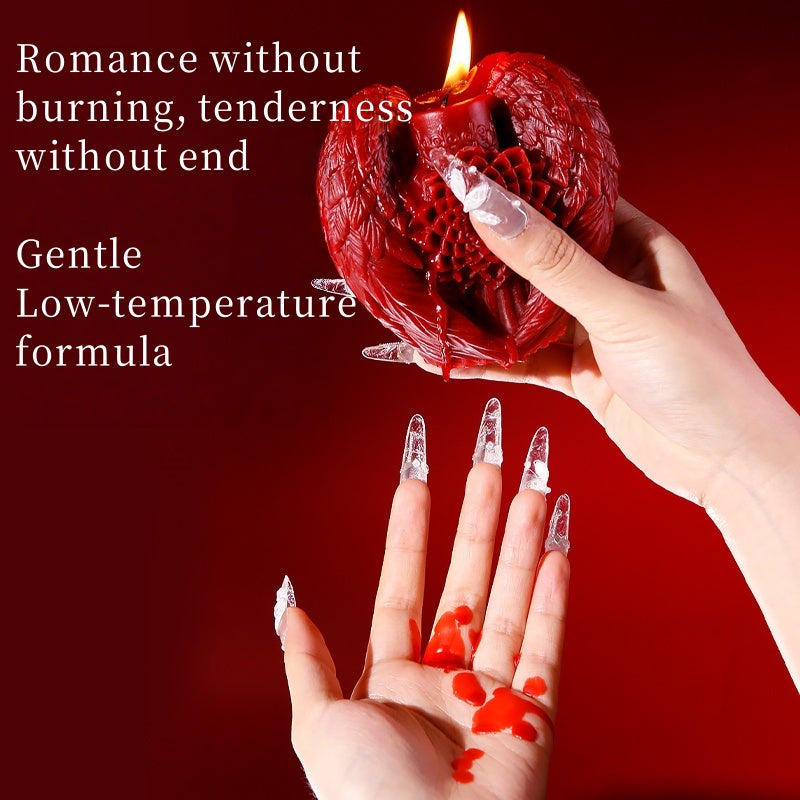 VELUXXA 5-pack - Complete series  42 degree low temperature candle - Romantic couple candle