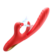 VELUXXA - 4 IN 1 Thrusting Vibrator with Licking, Vibration & Clit Tapping