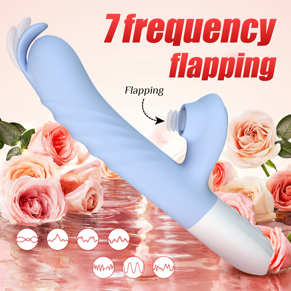 VELUXXA - 7 frequencies dual stimulation